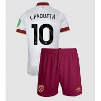 Otroški Nogometni dresi West Ham United Lucas Paqueta #10 Tretji 2024-25 Kratek Rokav (+ Kratke hlače)